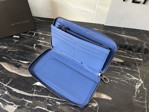 ボッテガ・ヴェネタ「Bottega Veneta」メンズ ザッパー ロング ウォレット
