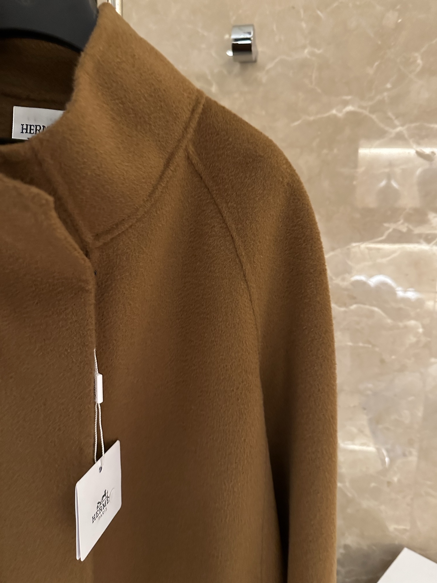 エルメス「Hermès」ラグジュアリーカシミアコート