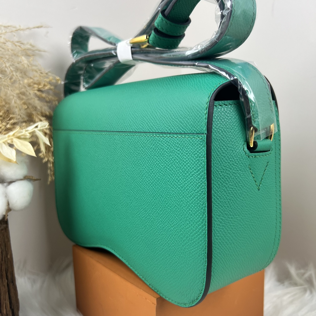 【厳選新入荷】エルメス Della Cavalleria Elan サドル金具クロスボディバッグ「乗馬モチーフ本革ショルダー」