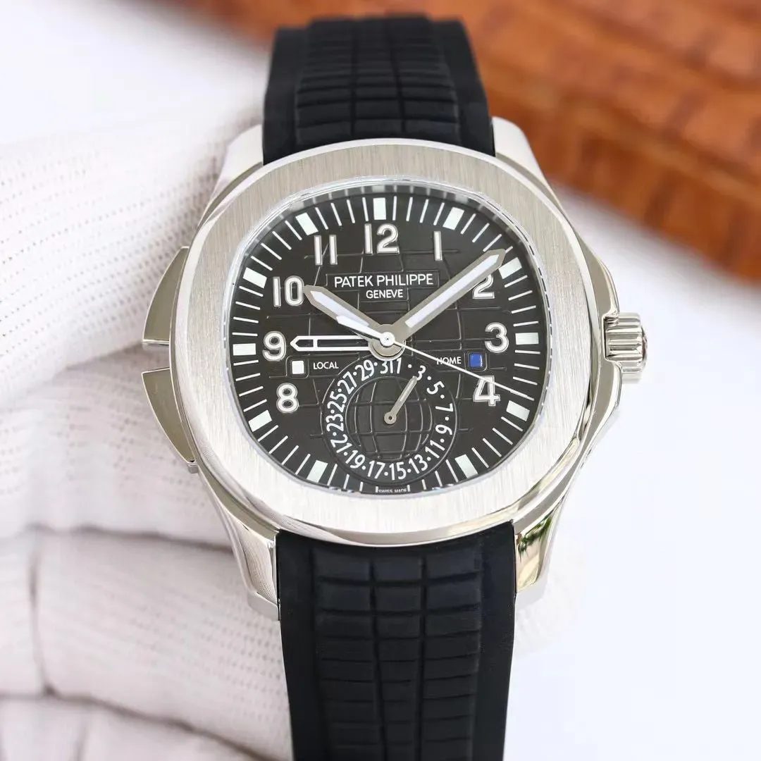 パテック フィリップ「Patek Philippe」Aquanaut Travel Time  クロノグラフ腕時計40MM