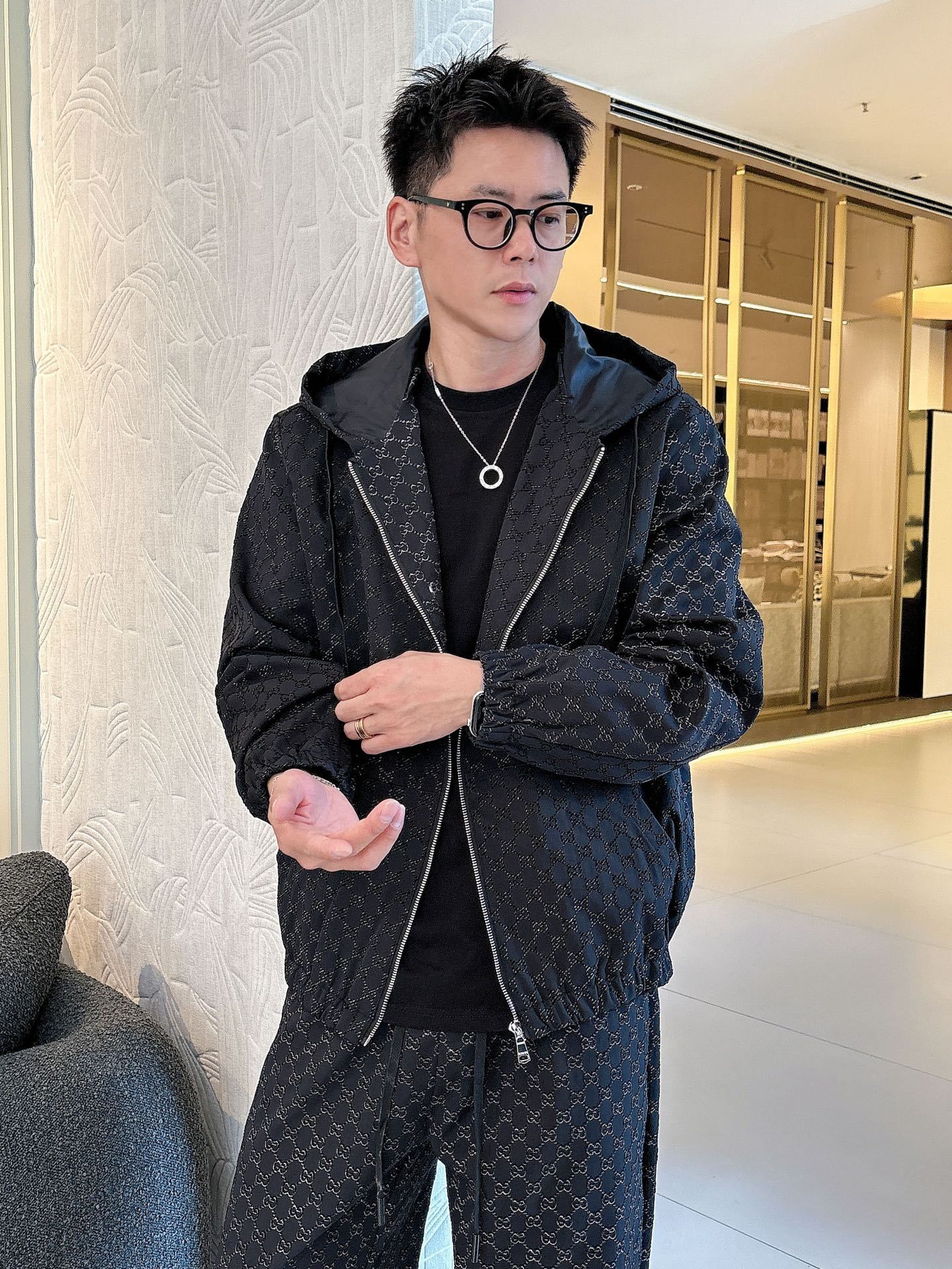 グッチ「Gucci」秋冬 メンズ カジュアルスポーツセット