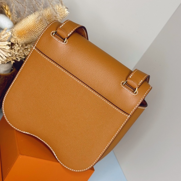 【厳選新入荷】エルメス Della Cavalleria Mini サドル金具クロスボディバッグ「乗馬モチーフ本革ショルダー」