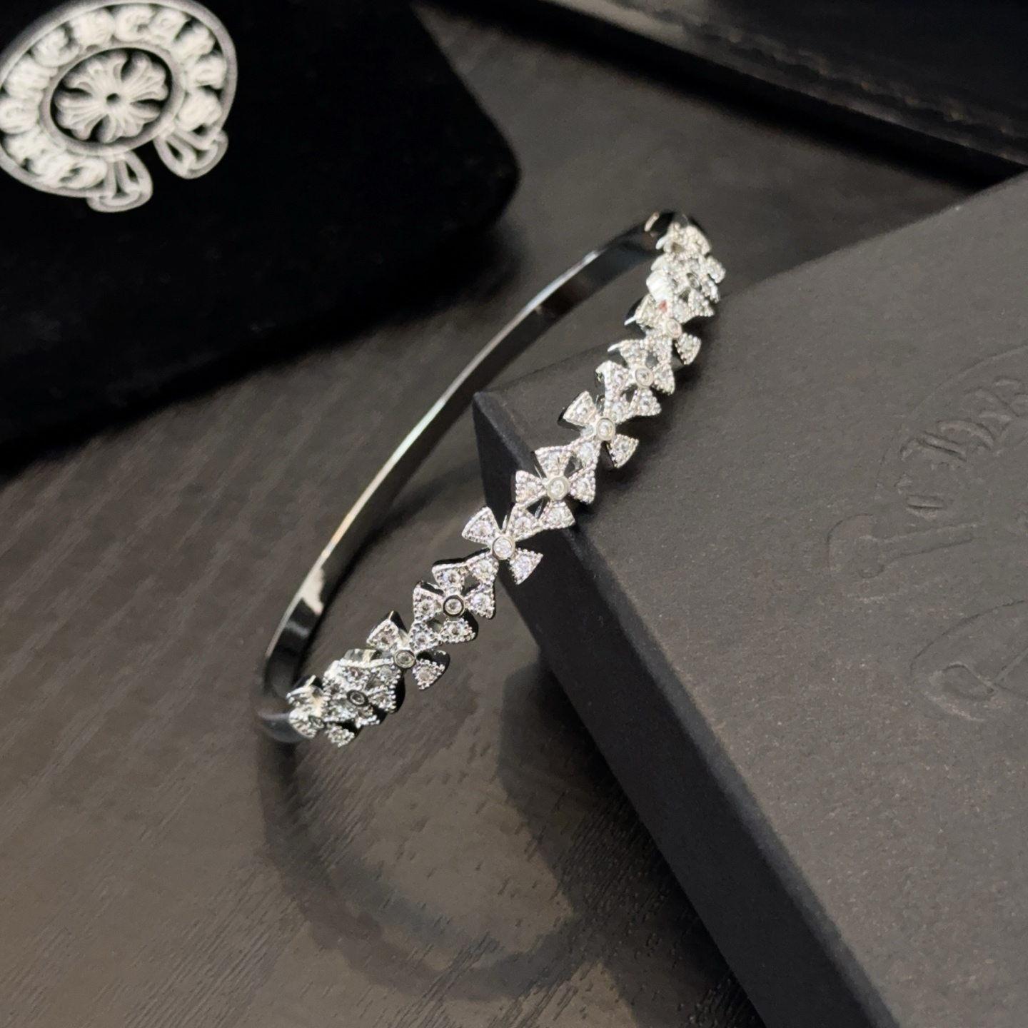 クロムハーツ「Chrome Hearts」ブレスレット - ヴィンテージ＆ロックテイスト ペア用