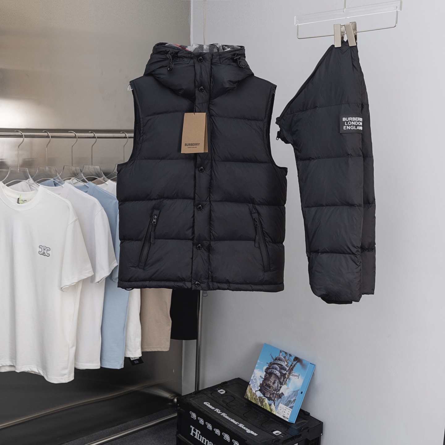 バーバリー「Burberry」秋冬メンズファッションダウンジャケット