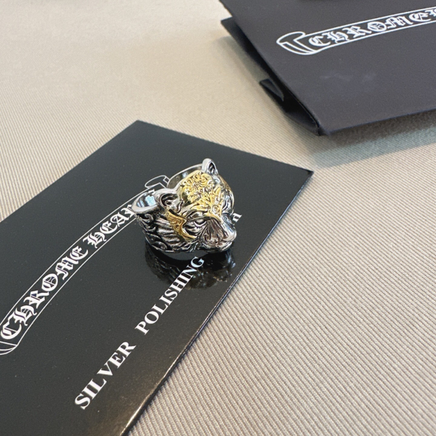 クロムハーツ「Chrome Hearts」クラシックヴィンテージ＆モダンリング - フリーサイズ