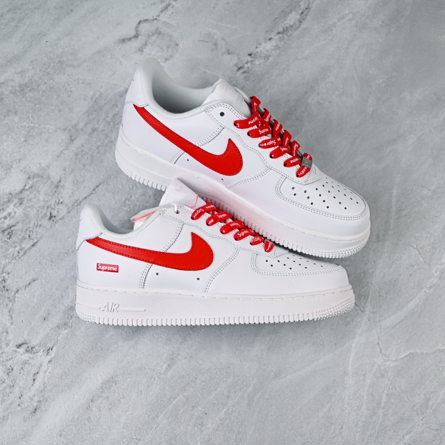 【日本未入荷】Supreme x Nike Air Force 1 Low 'Box Logo - White' コラボモデル スニーカー