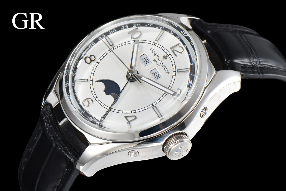 ヴァシュロン・コンスタンタン「Vacheron Constantin」フィフティシックス 全日歴ムーンフェーズ 自動巻き 腕時計 40mm