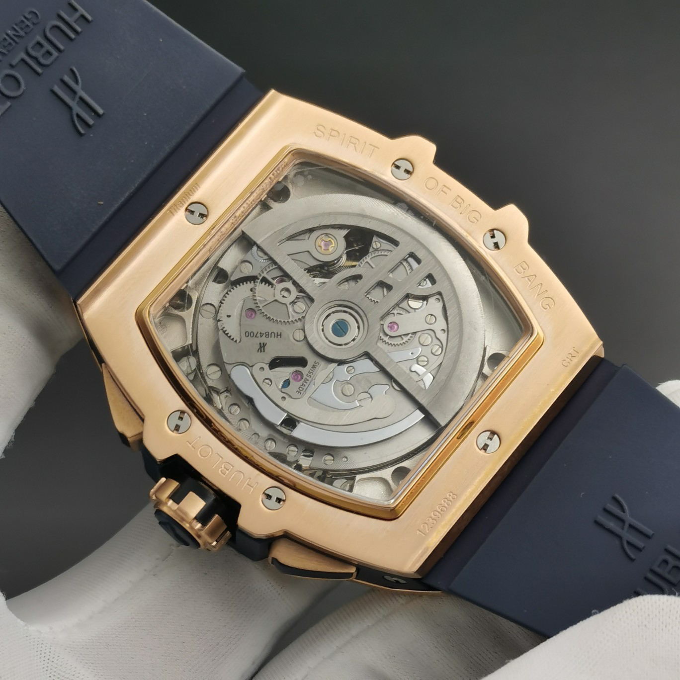 ウブロ［Hublot］スピリット オブ ビッグバン クロノグラフ メンズウォッチ42MM