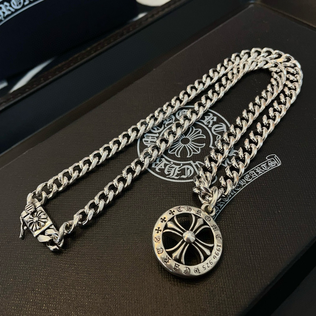 クロムハーツ「Chrome Hearts」クラシック ペンダントネックレス - 男女兼用