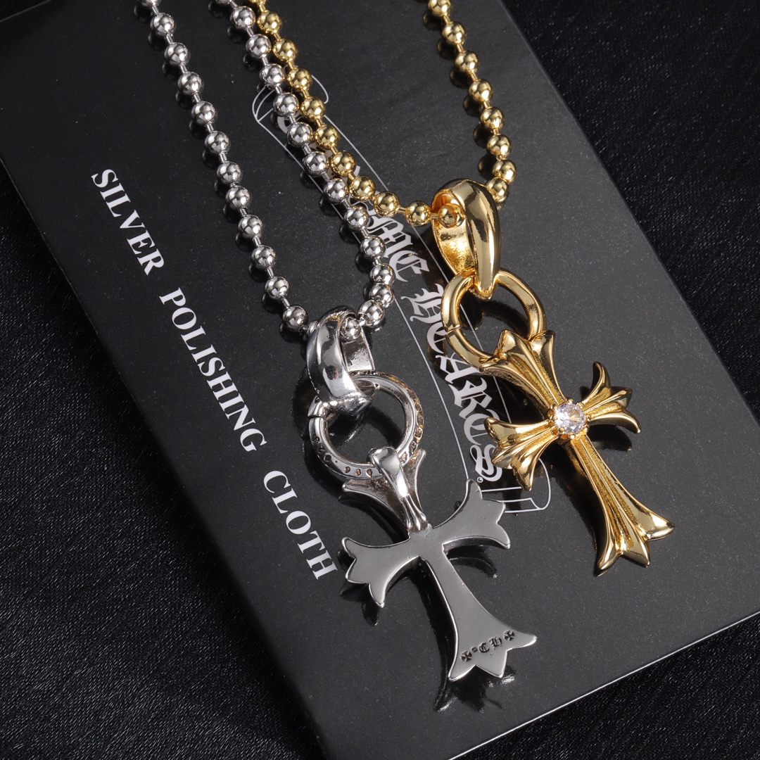 クロムハーツ「Chrome Hearts」クラシック ペンダントネックレス - 男女兼用