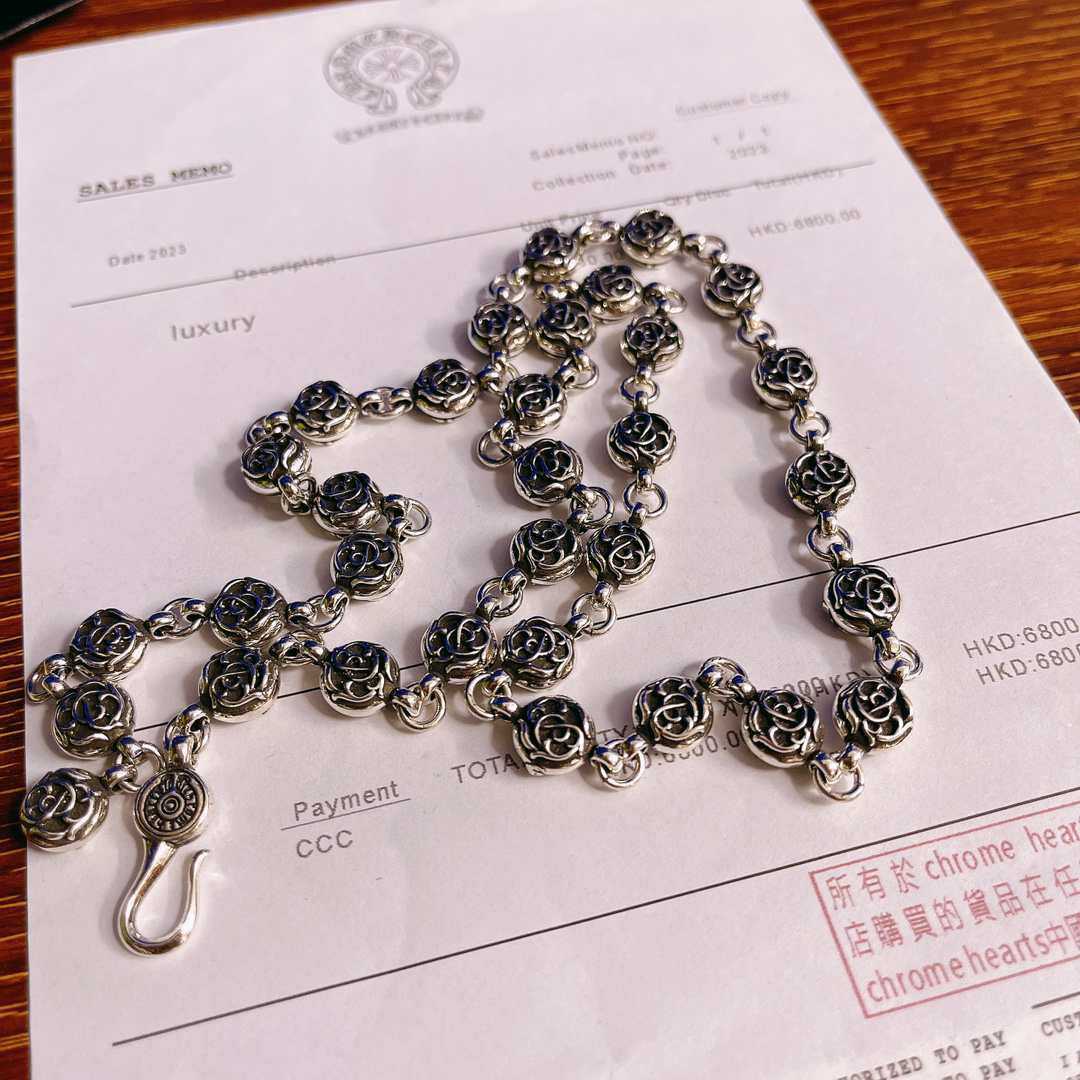 クロムハーツ「Chrome Hearts」シンプルペンダントネックレス - ユニセックス