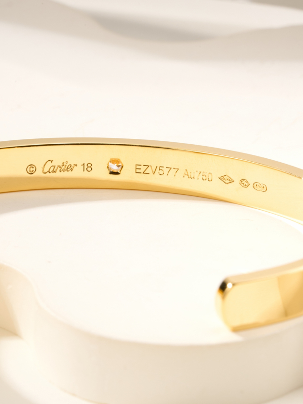 カルティエ「Cartier」ラブ オープンブレスレット