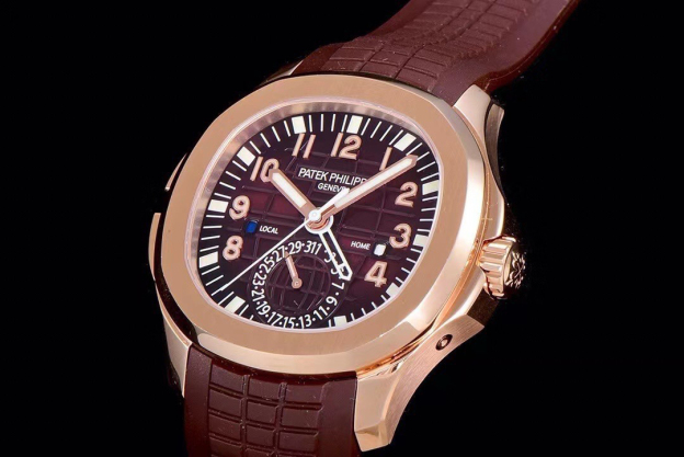 パテック フィリップ「Patek Philippe」アクアノート トラベルタイム40mmメンズウォッチ