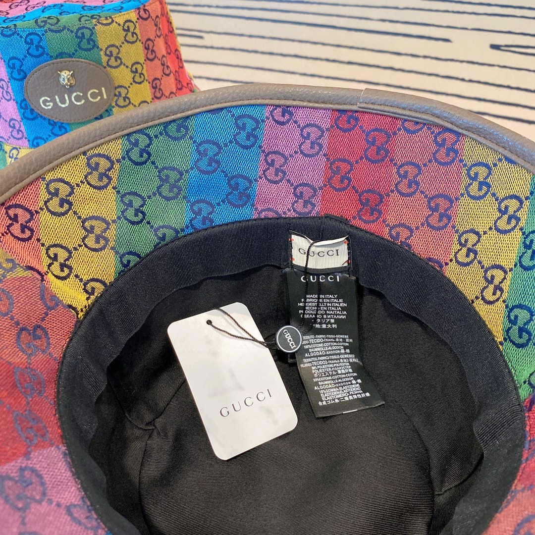 グッチ「Gucci」韓国スタイル ニューイングリッシュスポーツ 漁師帽