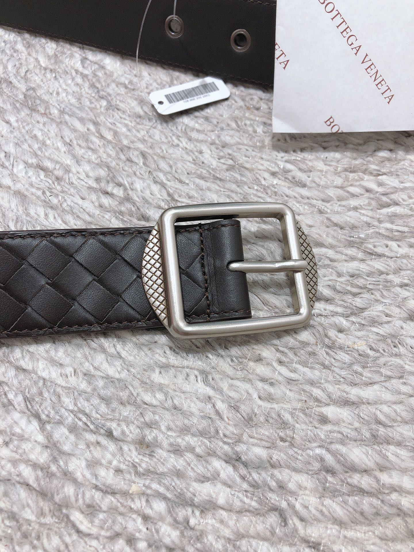 ボッテガ ヴェネタ「Bottega Veneta」プレミアムレザー ベルト