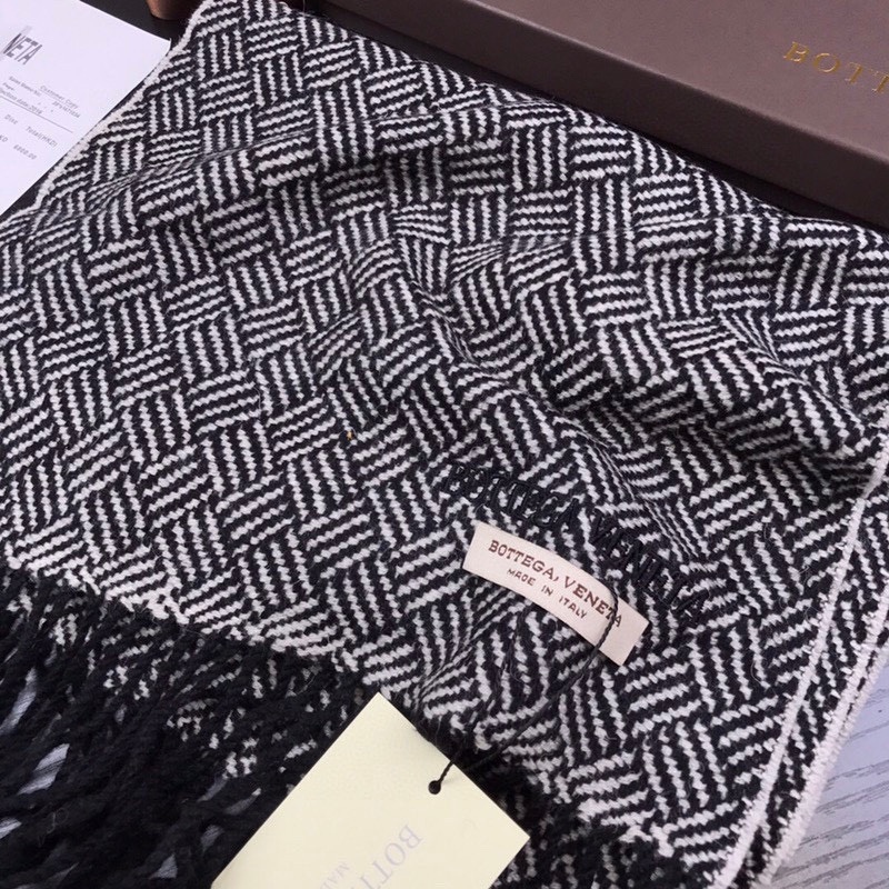 ボッテガ ヴェネタ「Bottega Veneta」 メンズ プレミアム キャシュミール マフラー170*32CM