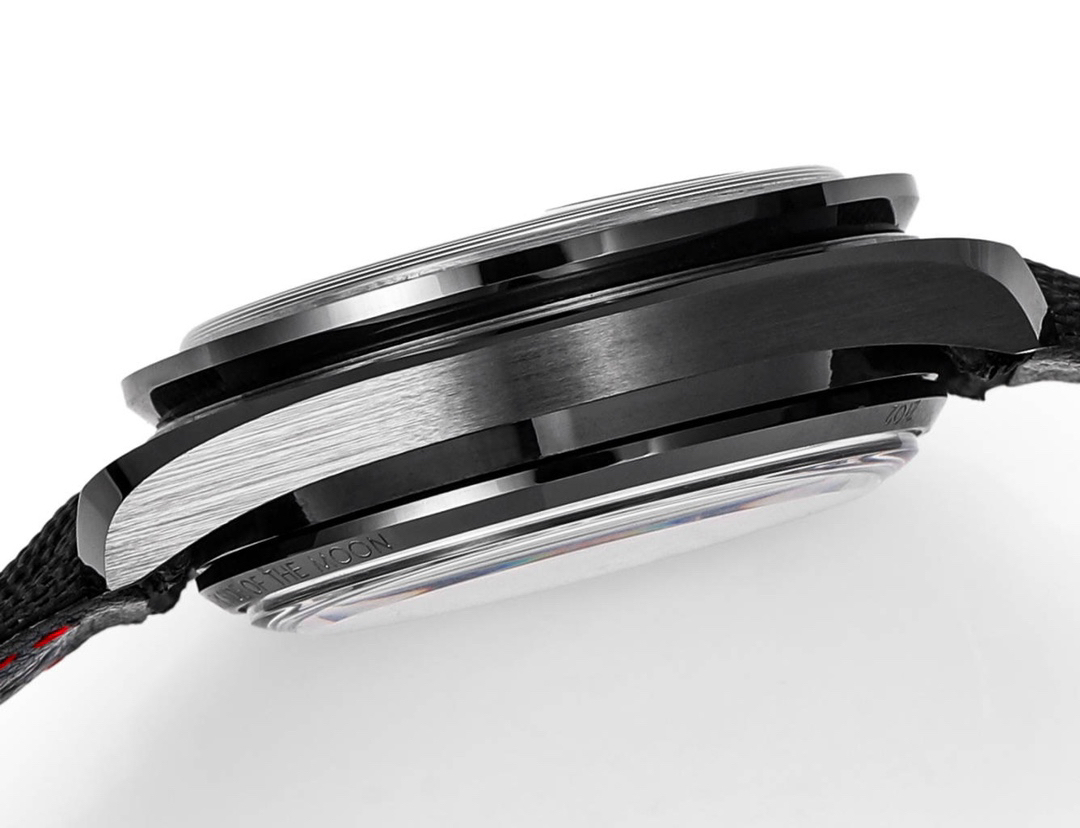 オメガ「Omega」‌N1ファクトリー  月の暗面シリーズ クロノグラフ腕時計44.25mm