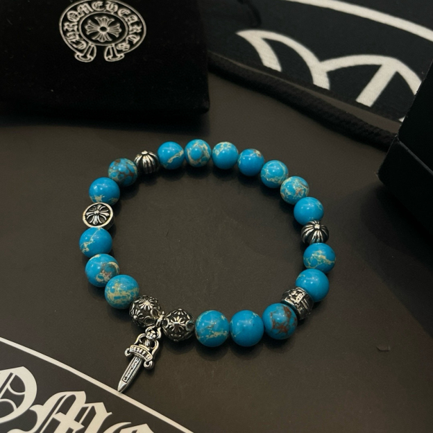 クロムハーツ「Chrome Hearts」ブレスレット - ヴィンテージ＆ロックテイスト ペア用