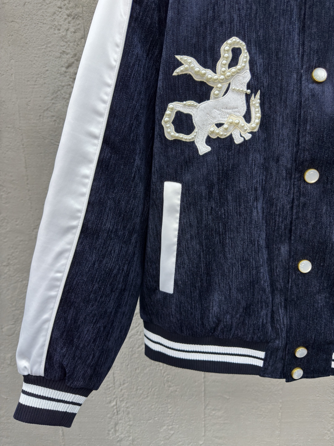 ルイ・ヴィトン「Louis Vuitton」モダンベースボールジャケット