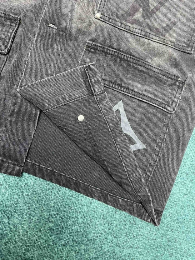 ルイ・ヴィトン「Louis Vuitton」 24SS ハリントン ベルテッド ジャケット‌
