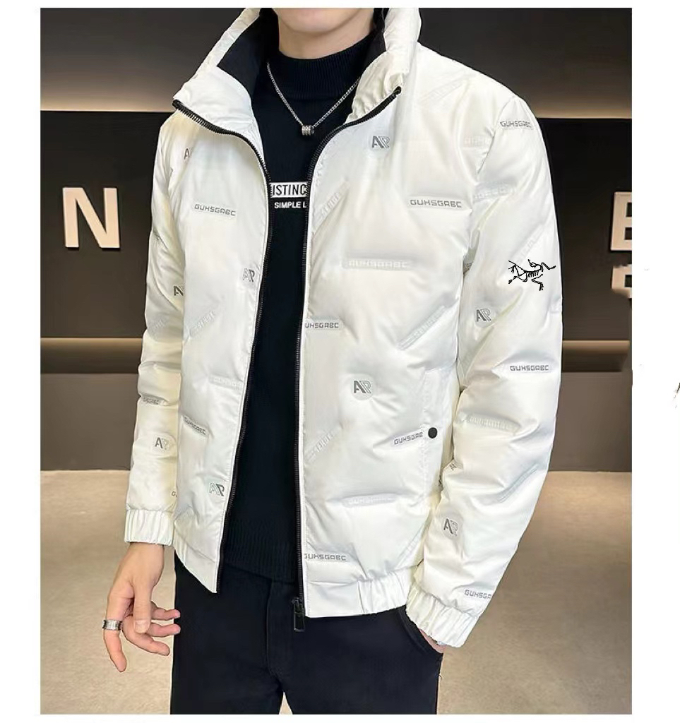 アークテリクス「ARC'TERYX」プリント オーバーサイズ ダウンジャケット