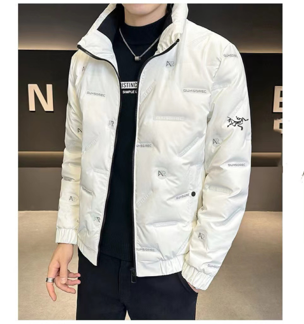 アークテリクス「ARC'TERYX」プリント オーバーサイズ ダウンジャケット