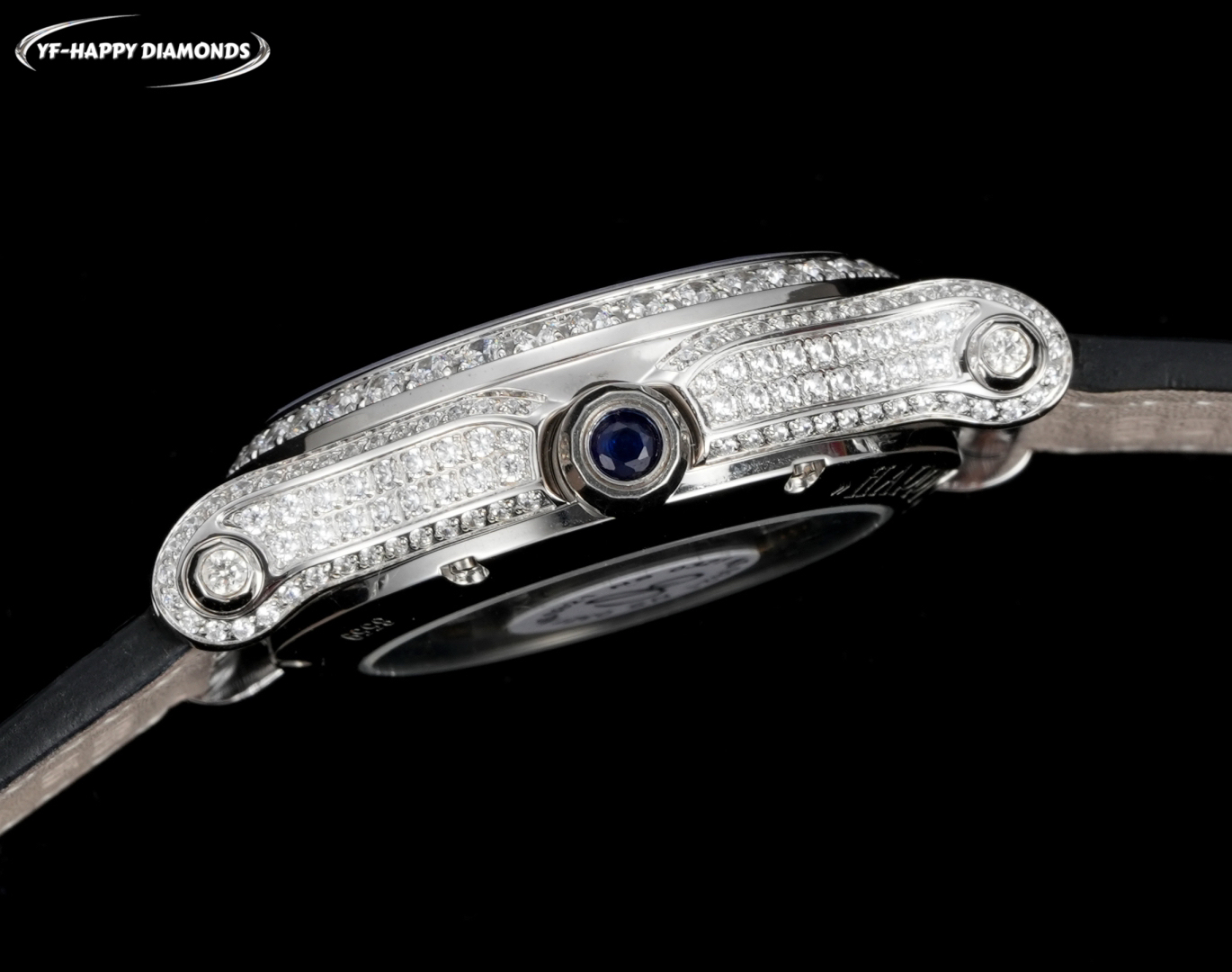 ショパール「Chopard」ハッピーダイヤモンド レインボーレディース ジュエリーウォッチ36mm