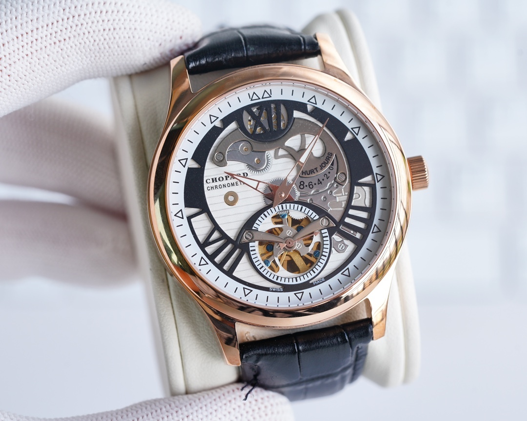 ショパール「Chopard」アルパインイーグルメンズ スケルトンウォッチ42mm