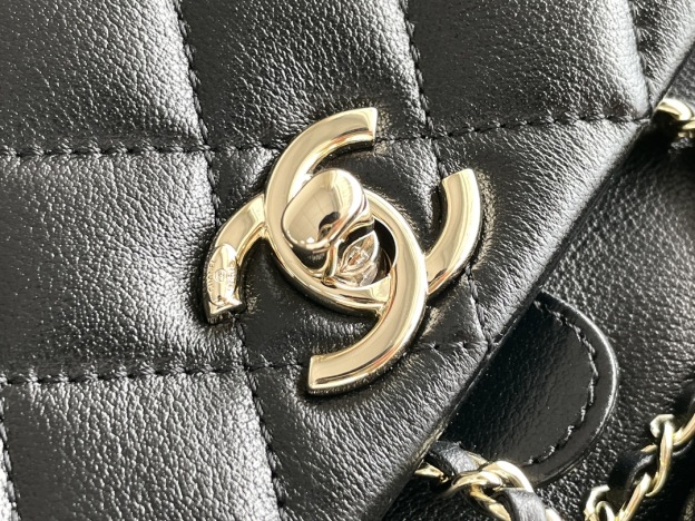 シャネル「Chanel」DUMA チェーンショルダーバッグ スモール レザー