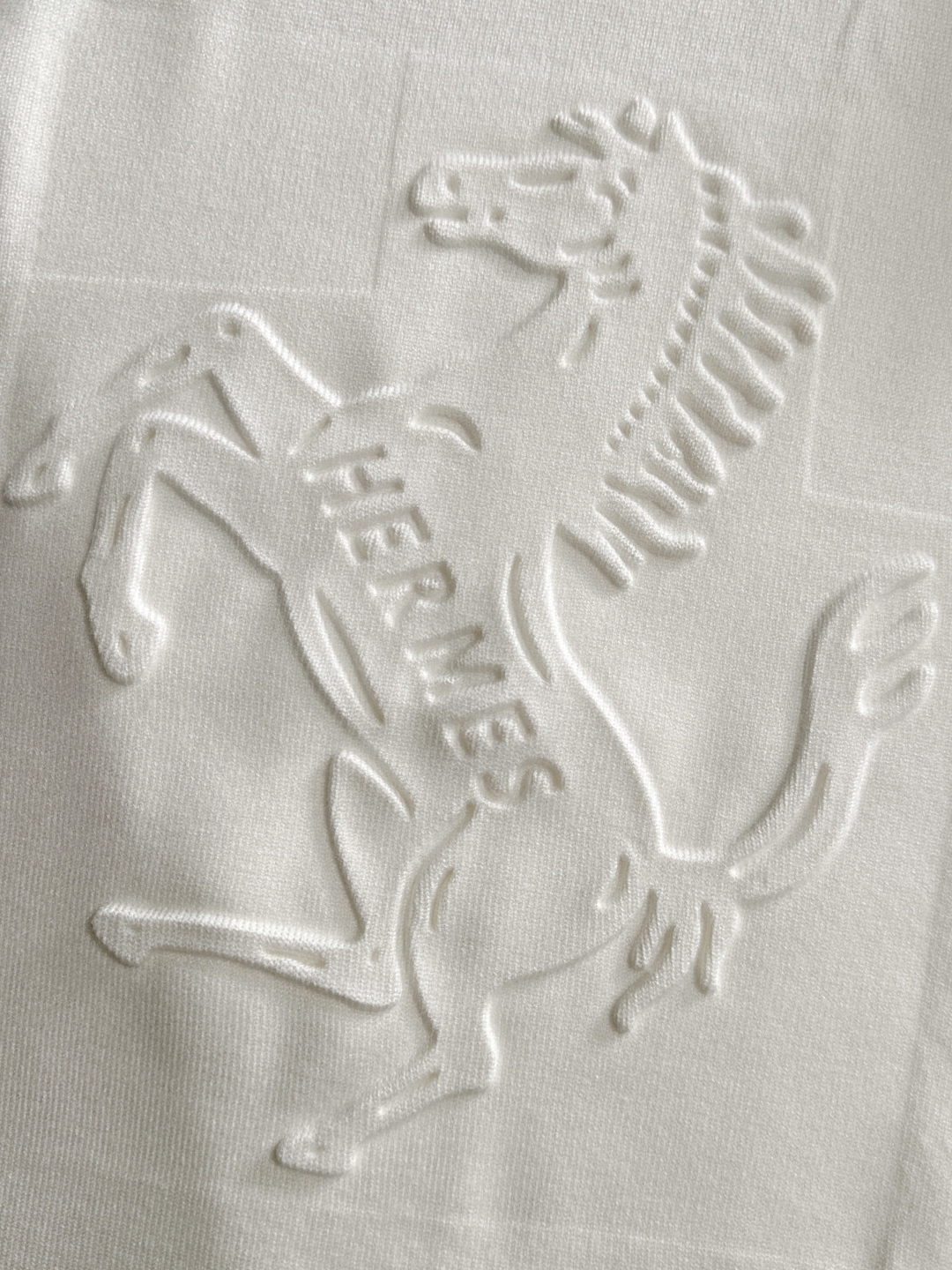 エルメス「Hermès」秋冬全身ジャージー柄新作シンプル丸首ニットウールセーター