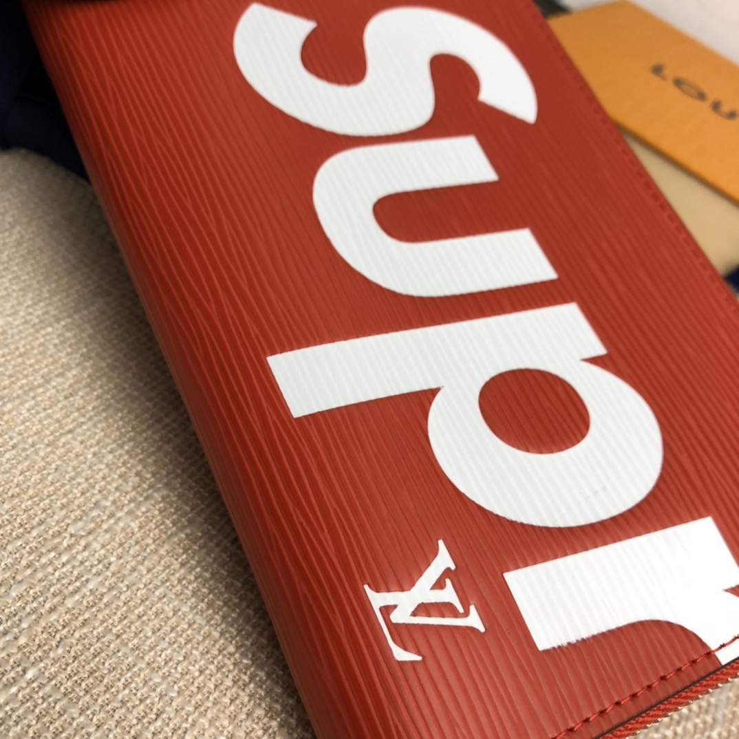 ルイ・ヴィトン「Louis Vuitton」LV x Supreme コラボ ジッピー･ウォレット