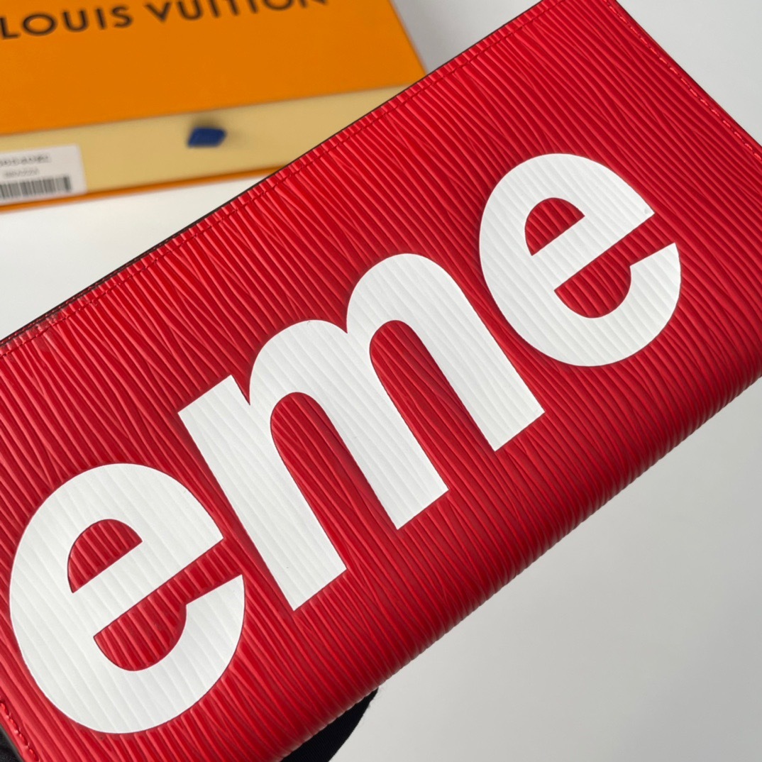 ルイ・ヴィトン「Louis Vuitton」LV x Supreme コラボ ポルトフォイユ･ブラザ
