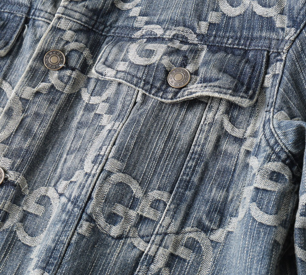 グッチ「Gucci 」秋冬新作メンズラペルデニムジャケット