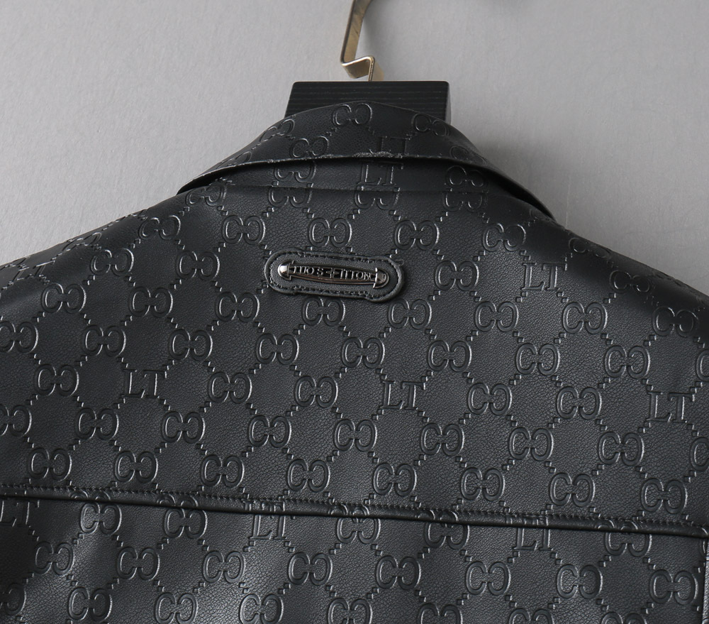 グッチ「Gucci 」秋冬新作メンズラペルレザージャケット