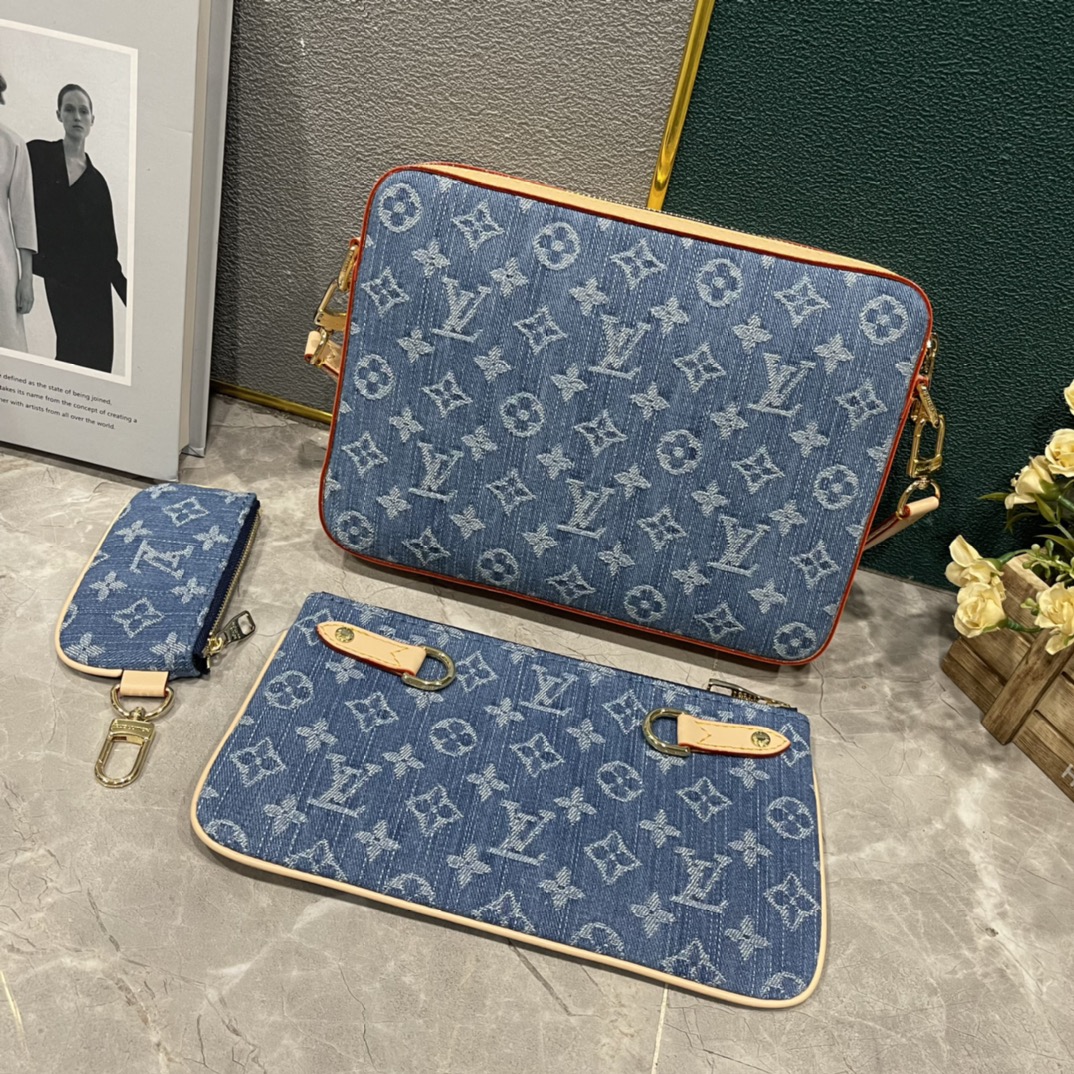 ルイ・ヴィトン「Louis Vuitton」新作 Trio メッセンジャーバッグ