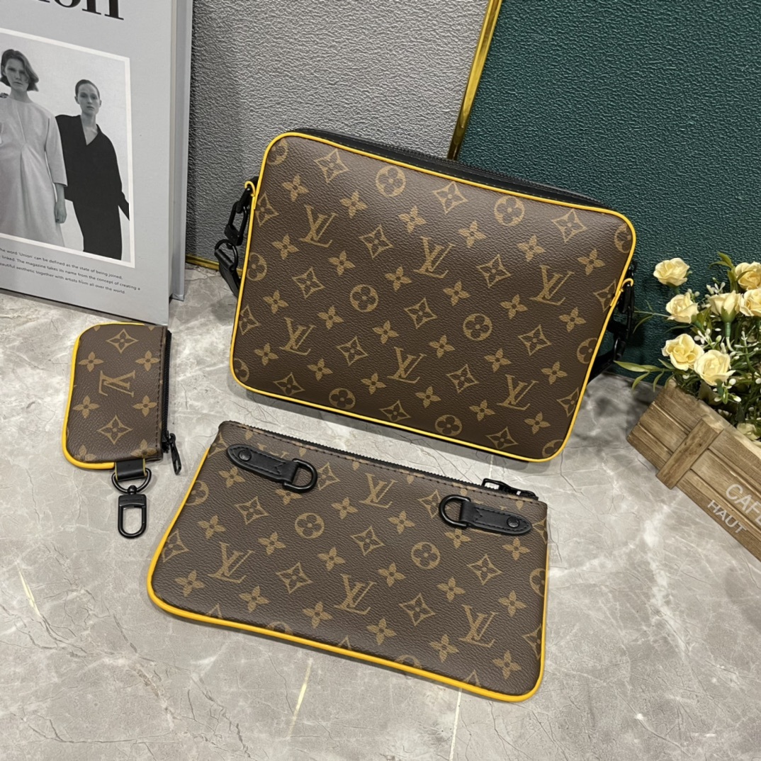 ルイ・ヴィトン「Louis Vuitton」新作 Trio メッセンジャーバッグ