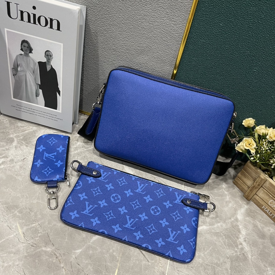 ルイ・ヴィトン「Louis Vuitton」新作 Trio メッセンジャーバッグ