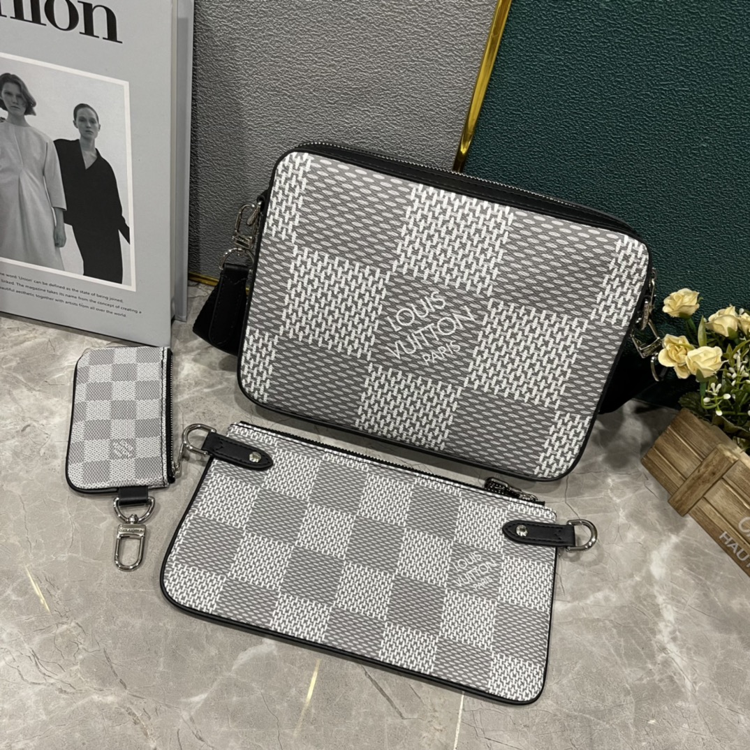 ルイ・ヴィトン「Louis Vuitton」新作 Trio メッセンジャーバッグ