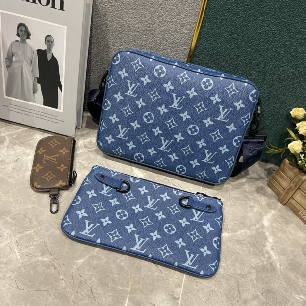 ルイ・ヴィトン「Louis Vuitton」新作 Trio メッセンジャーバッグ