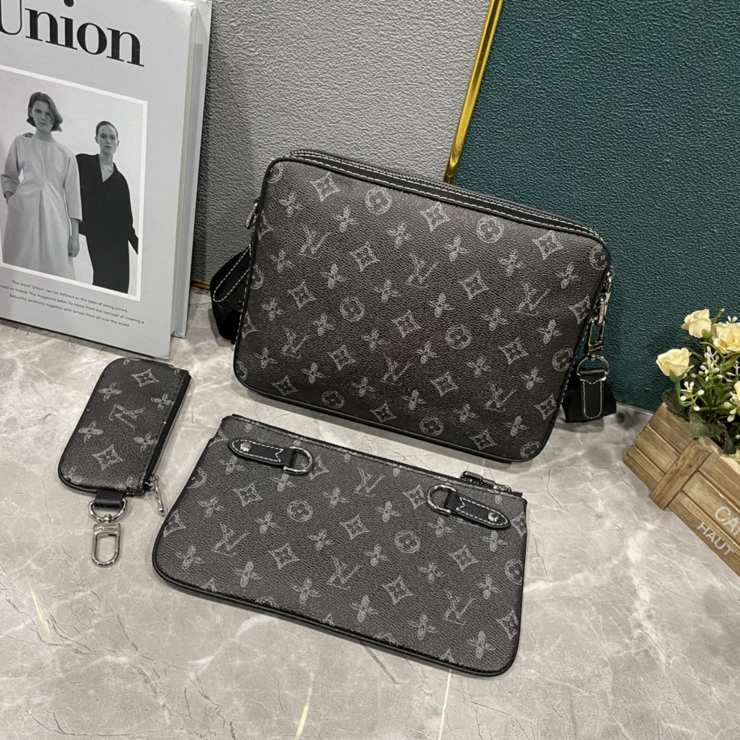 ルイ・ヴィトン「Louis Vuitton」新作 Trio メッセンジャーバッグ