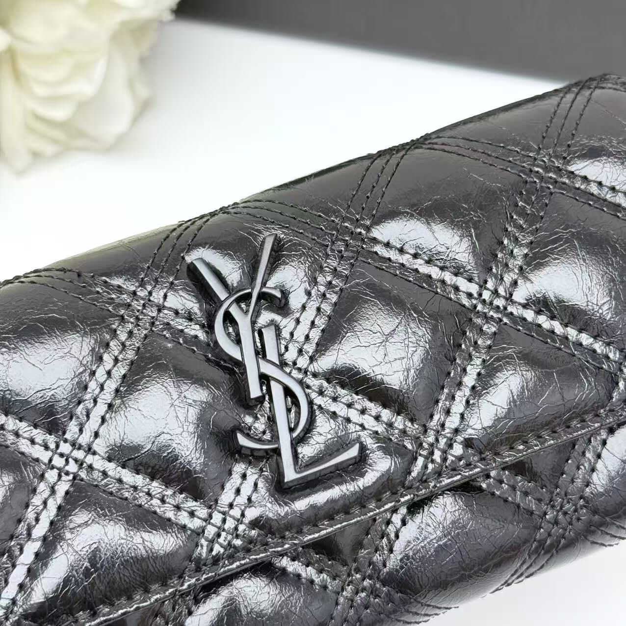 サンローラン「Saint Laurent」フラップウォレット