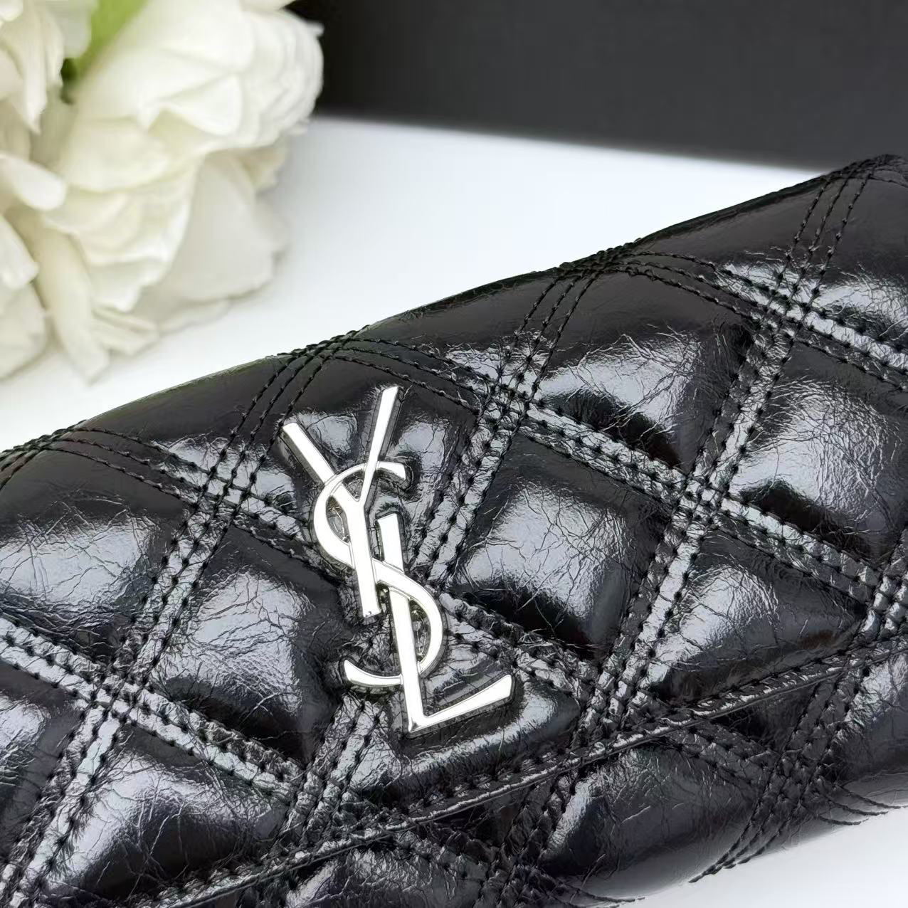 サンローラン「Saint Laurent」フラップウォレット