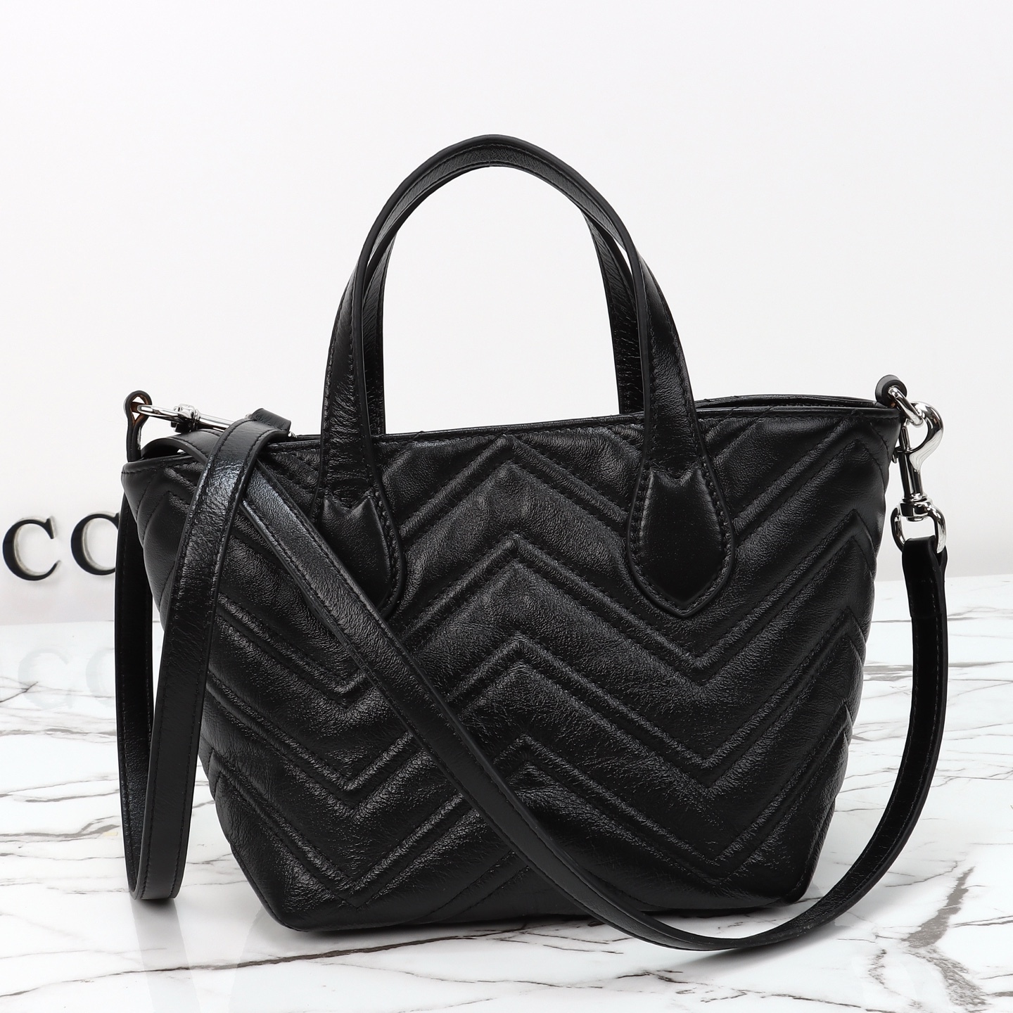 グッチ〔GGマーモント〕スモール トートバッグ「GG Marmont Bag」