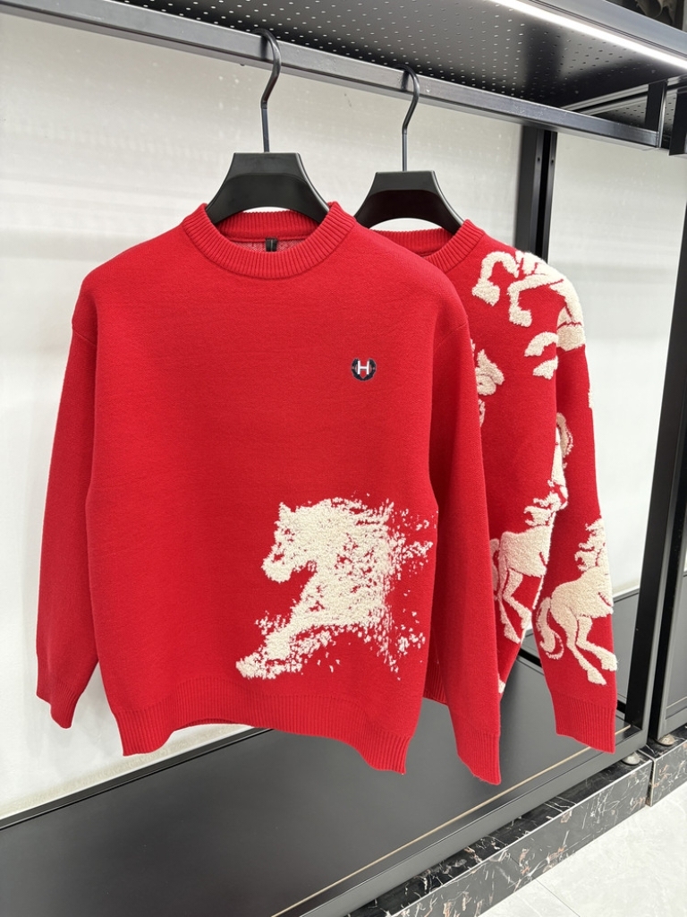 エルメス「Hermès」春季新作ラウンドネックスウェット