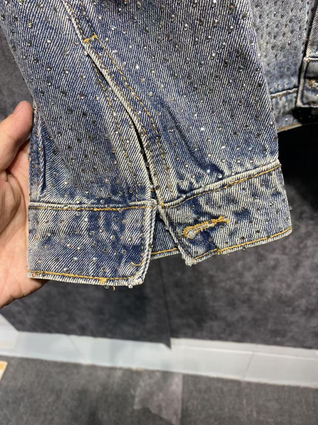 バレンシアガ「Balenciaga」デニムジャケット クラシック リデザイン