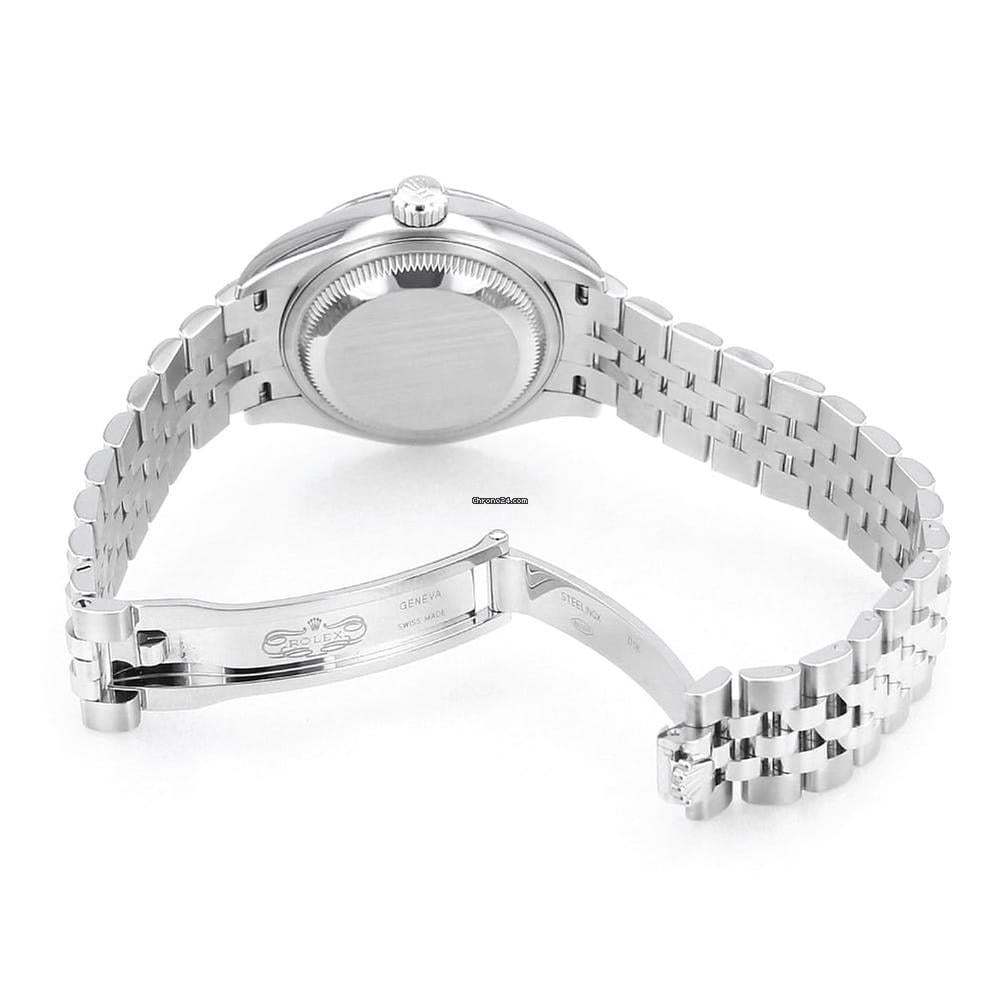 ロレックス「Rolex」レディ デイトジャスト 28 mm ピンクダイアル