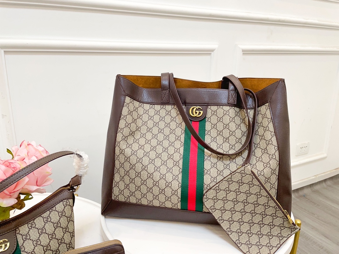 「グッチ」Gucci トートバッグ＋ムーンバッグ＋財布 3 点セット3点セット 限定セール大人気販売中