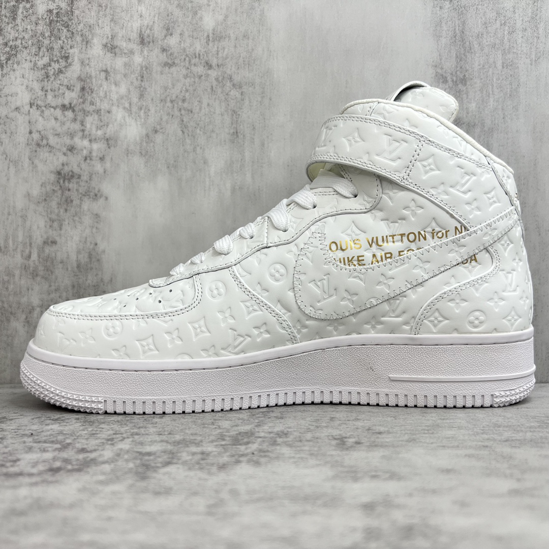 「コラボモデル」Louis Vuitton x Off-White x Nike Air Force 1 High スニーカー