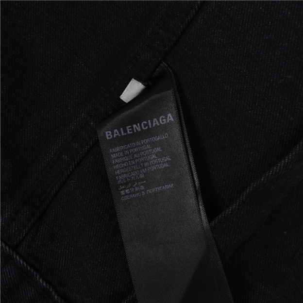 [Copy]Balenciaga / バレンシアガ 24ss 手描きグラフィティプリントのジーンズジャケット