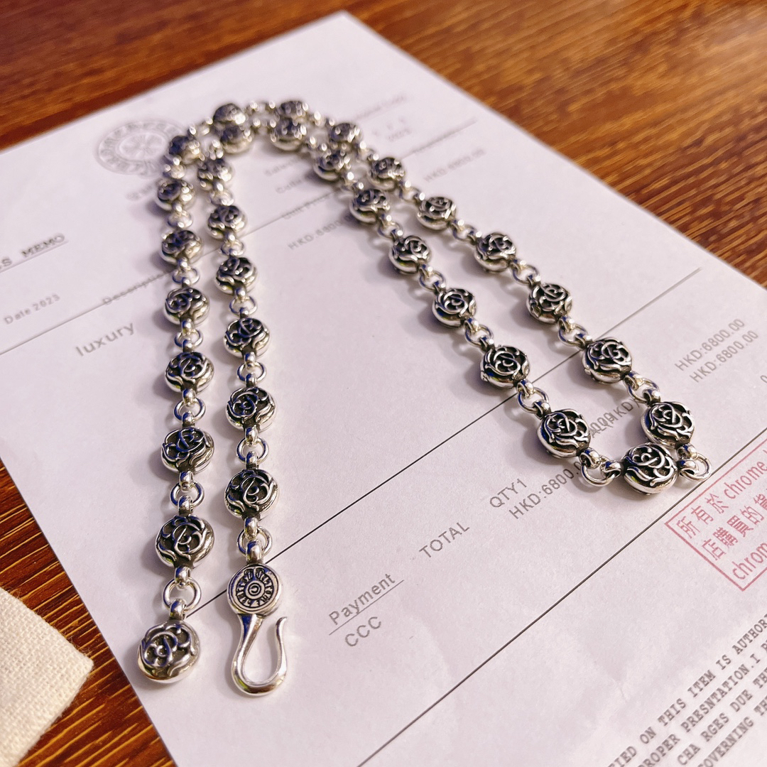 クロムハーツ「Chrome Hearts」シンプルペンダントネックレス - ユニセックス
